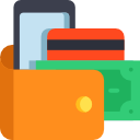 Payment via debit and credit card